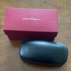 Salvatore Ferragamo Black Case with Red Box